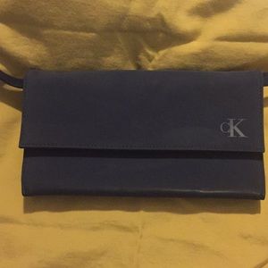 Ladies Navy Blue cross body purse
